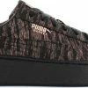 Puma Basket Platform VR 364092-02 Dames Sneaker Sportschoenen Schoenen Zwart - Maat EU 39 UK 6