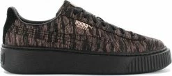 Puma Basket Platform VR 364092-02 Dames Sneaker Sportschoenen Schoenen Zwart - Maat EU 39 UK 6