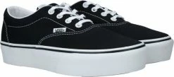 Vans Doheny Platform Canvas Dames Sneakers - Black/White - Maat 37 -dames-schoenen Verkoop 550x243 7