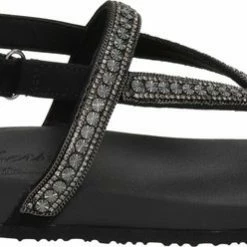 Skechers Arch Fit Meditation Vegan Sandalen Zwart - Maat 40