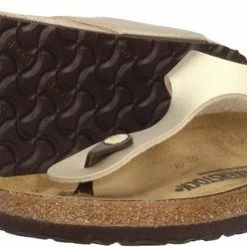 Birkenstock - Dames Sandalen Gizeh BS Gold (regular) - Goud - Maat 40 -dames-schoenen Verkoop 550x248