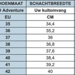 ZOO Adventure Adisa Outdoor Wandellaars - Jeans Blue - 100% Waterdicht & Leer - Maat 40 15 ZOO Adventure Adisa Outdoor Wandellaars - Jeans Blue - 100% Waterdicht & Leer - Maat 40 -dames-schoenen Verkoop 550x249