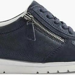 Medicus Donkerblauwe Leren Sneaker - Maat 36