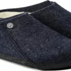 Birkenstock Zermatt Shearling Narrow Sloffen - Dark Blue - Maat 42 26 Birkenstock Zermatt Shearling Narrow Sloffen - Dark Blue - Maat 42 -dames-schoenen Verkoop 550x251 12
