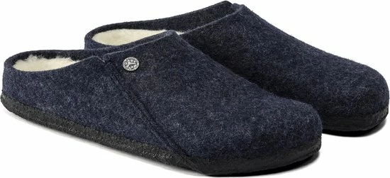Birkenstock Zermatt Shearling Narrow Sloffen - Dark Blue - Maat 42 12 Birkenstock Zermatt Shearling Narrow Sloffen - Dark Blue - Maat 42 - Afbeelding 12