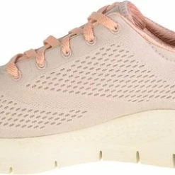 Skechers Arch Fit - Big Appeal Dames Sneakers - Natural/Coral - Maat 37 -dames-schoenen Verkoop 550x252 3