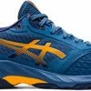 ASICS Netburner Ballistic Ff 3 - Sportschoenen - Volleybal - Indoor - Blauw/oranje