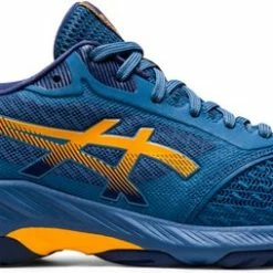ASICS Netburner Ballistic Ff 3 - Sportschoenen - Volleybal - Indoor - Blauw/oranje