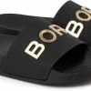 Björn Borg Slippers - Maat 39 - Vrouwen - Zwart - Goud (Rosé)