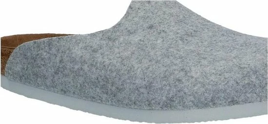 Birkenstock Amsterdam Light Gray Narrow VEG Felt Wooly Home Unisex Pantoffels - Lichtgrijs - Maat 41 18 Birkenstock Amsterdam Light Gray Narrow VEG Felt Wooly Home Unisex Pantoffels - Lichtgrijs - Maat 41 - Afbeelding 18