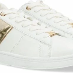 Mexx Dames Sneaker Jexxi Wit / Goud -dames-schoenen Verkoop 550x257 12