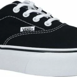 Vans Doheny Platform Canvas Dames Sneakers - Black/White - Maat 37 -dames-schoenen Verkoop 550x257 6