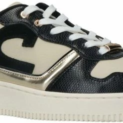 Cruyff Campo Low Lux Zwart Beige Sneakers Dames (CC223940964) -dames-schoenen Verkoop 550x266 11