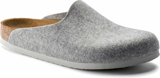 Birkenstock Amsterdam Light Gray Narrow VEG Felt Wooly Home Unisex Pantoffels - Lichtgrijs - Maat 41 7 Birkenstock Amsterdam Light Gray Narrow VEG Felt Wooly Home Unisex Pantoffels - Lichtgrijs - Maat 41 - Afbeelding 7