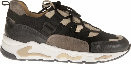 Dames Sneakers Dwrs California Black Beige Zwart - Maat 37 10 Dames Sneakers Dwrs California Black Beige Zwart - Maat 37 - Afbeelding 10