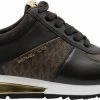 Michael Kors Allie Wrap Dames Sneakers - Bruin - Maat 38