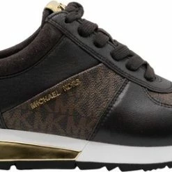 Michael Kors Allie Wrap Dames Sneakers - Bruin - Maat 38