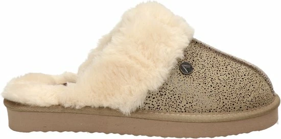 Alpacas Dames Pantoffel - Beige - Maat 39 1 Alpacas Dames Pantoffel - Beige - Maat 39