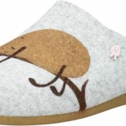 Hot Potatoes Sloffen - Maat 39 - Vrouwen - Grijs/roze -dames-schoenen Verkoop 550x273 1