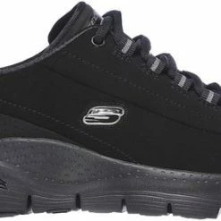 Skechers Arch Fit Metro Skyline Dames Sneakers - Black - Maat 41