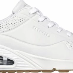 Skechers Uno Stand On Air Dames Sneakers - White - Maat 41 -dames-schoenen Verkoop 550x274 3
