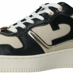 Cruyff Campo Low Lux Zwart Beige Sneakers Dames (CC223940964) -dames-schoenen Verkoop 550x274 8