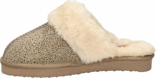 Alpacas Dames Pantoffel - Beige - Maat 39 4 Alpacas Dames Pantoffel - Beige - Maat 39 - Afbeelding 4