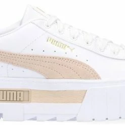 Puma Dames Lage Sneakers Mayze Lth Wn - Wit - Maat 36