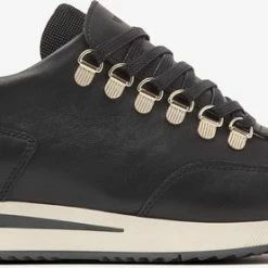 VIA VAI Nora Sade Sneakers - Leer - Zwart - Maat 40