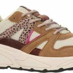 POSH By Poelman Sneaker - Vrouwen - Beige/multi - Maat 42 -dames-schoenen Verkoop 550x280 14