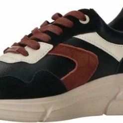 Mexx Dames Sneaker Jilou Black/Tan -dames-schoenen Verkoop 550x281 12