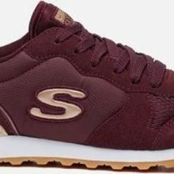 Skechers Retros-Og 85 Goldn Gurl Dames Sneakers - Rood - Maat 39 -dames-schoenen Verkoop 550x281 3