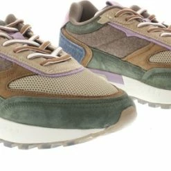 HOFF Sneakers Dames - Lage Sneakers / Damesschoenen - Suède - Goa - Groen Combi - Maat 41 -dames-schoenen Verkoop 550x283 12
