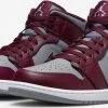 NIKE AIR JORDAN 1 MID "CHERRYWOOD RED" - Maat: 40