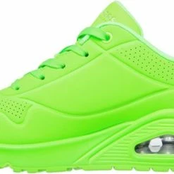 Skechers Sneakers Groen Synthetisch - Dames - Maat 40 -dames-schoenen Verkoop 550x292 13