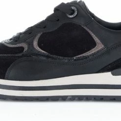 Dames Sneakers Gabor 96.525.67 Zwart - Maat 6½ -dames-schoenen Verkoop 550x292 9