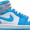 Nike Air Jordan 1 Mid SE, University Blue Grey, DX9276-100, EUR 43