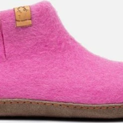 Tofvel Pantoffels Roze Schapenwol - Maat 41