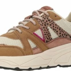 POSH By Poelman Sneaker - Vrouwen - Beige/multi - Maat 42 -dames-schoenen Verkoop 550x294 9