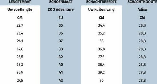 ZOO Adventure Adisa Outdoor Wandellaars - Jeans Blue - 100% Waterdicht & Leer - Maat 40 10 ZOO Adventure Adisa Outdoor Wandellaars - Jeans Blue - 100% Waterdicht & Leer - Maat 40 - Afbeelding 10