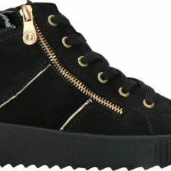 Zwarte Rieker Veterschoenen -dames-schoenen Verkoop 550x299 5