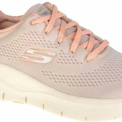 Skechers Arch Fit - Big Appeal Dames Sneakers - Natural/Coral - Maat 37 -dames-schoenen Verkoop 550x301 2