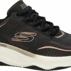 Skechers D'LUX FITNESS-PURE GLAM Dames Sneakers - Bruin - Maat 38 -dames-schoenen Verkoop 550x301 5