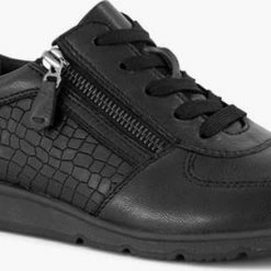 Medicus Zwarte Leren Sneaker - Maat 36 -dames-schoenen Verkoop 550x302 2