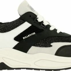 Bullboxer - Sneaker - Female, Women - Blk-Wht - 38 - Sneakers -dames-schoenen Verkoop 550x302 4
