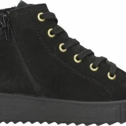 Zwarte Rieker Veterschoenen -dames-schoenen Verkoop 550x304 2