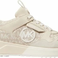 Michael Kors Dames Theo Trainer Sneakers Beige Maat 41