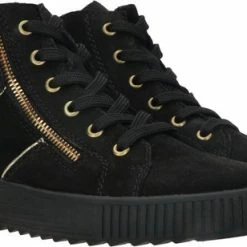 Zwarte Rieker Veterschoenen -dames-schoenen Verkoop 550x308 2