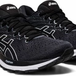 Asics Sportschoenen - Maat 42 - Vrouwen - Zwart,wit,gijs