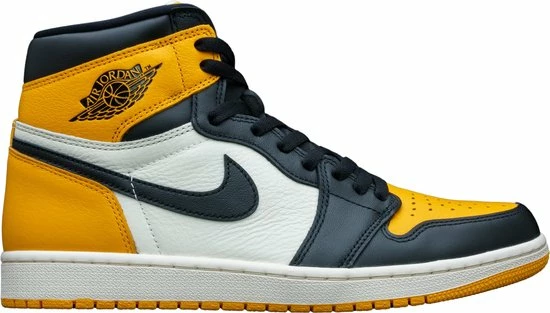 Nike Air Jordan 1 Retro High OG Yellow Toe 555088-711 Maat 43 GEEL 1 Nike Air Jordan 1 Retro High OG Yellow Toe 555088-711 Maat 43 GEEL